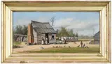 William Aiken Walker, Country Cabin Scene