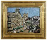 Hayley Lever, Town Scene, Cornwall