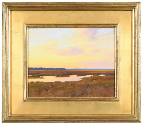Michael B. Karas, Marsh Glow, 2004, oil on canvas