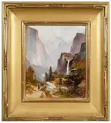Thomas Hill, Yosemite Valley with Bridal Veil Falls