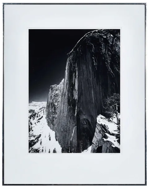Ansel Adams, Monolith, The Face of Half Dome, 1927, gelatin silver print