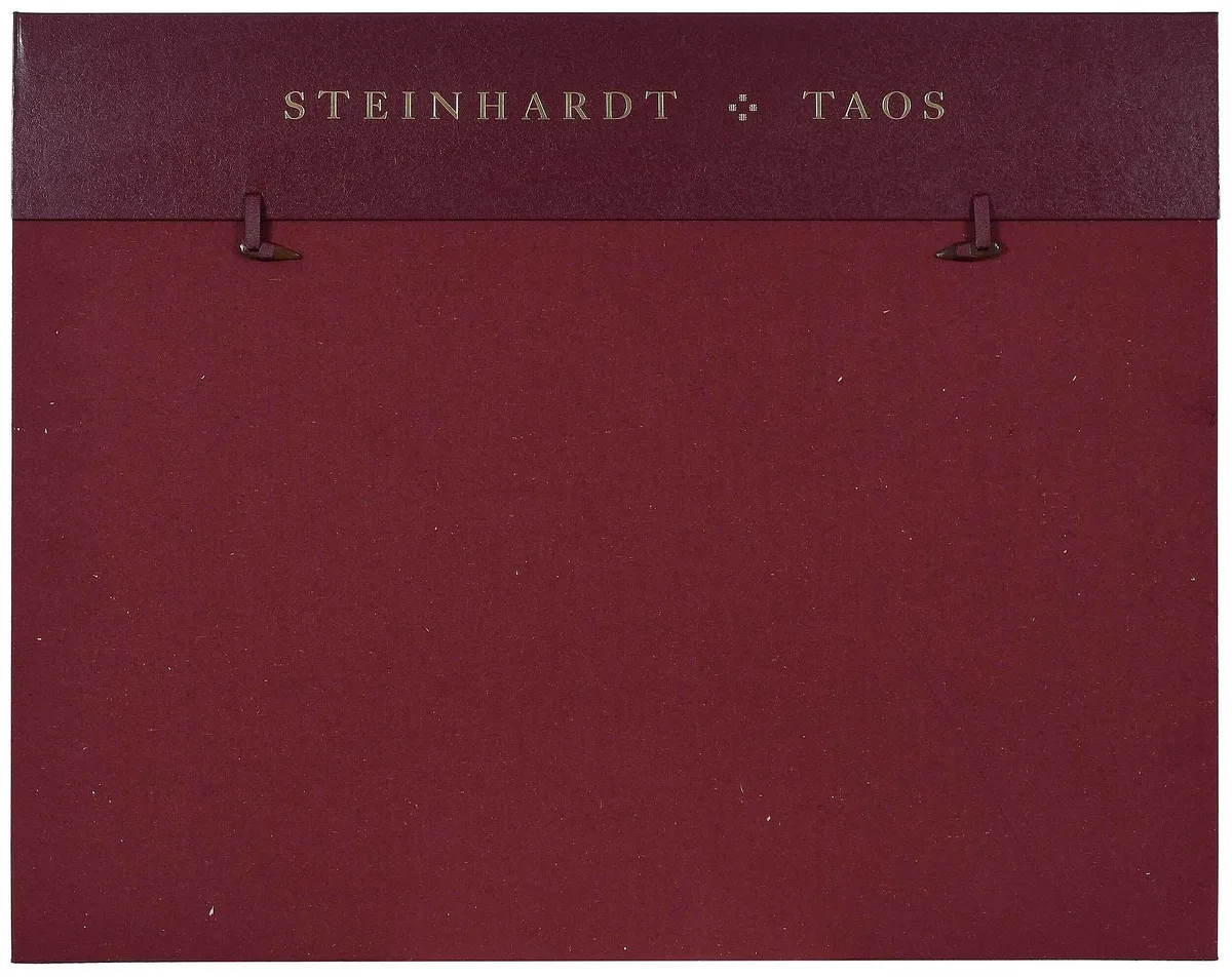 Alice Steinhardt, Taos, A Portfolio, 1981, each print