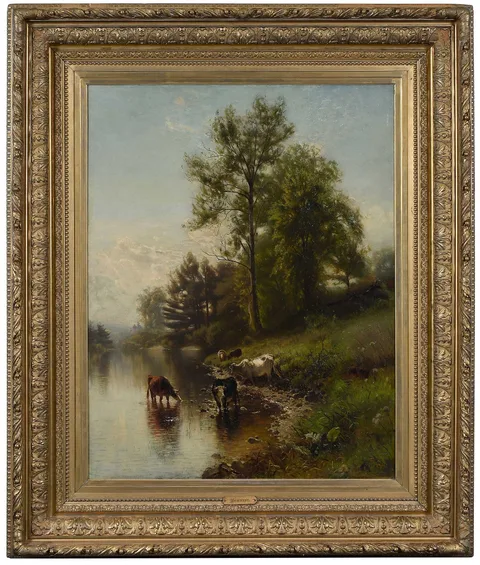 Arthur B. Parton, Morning, 1882, oil on canvas
