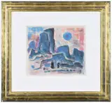 Emil Bisttram, Taos Sunset