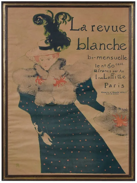 Henri de Toulouse-Lautrec, Poster, 1895, lithograph in colors on two sheets of wove paper