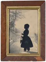 Auguste Edouart, Eliza Bucking