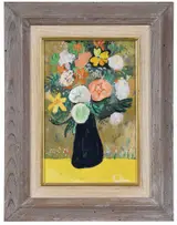 Henry Faulkner, Still Life With Floral Bouquet
