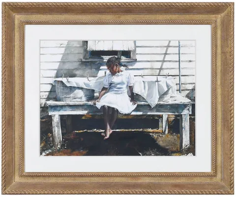 Stephen Scott Young, White Wash, watercolor on paper