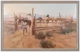 Carl Hantman, Apaches Stealing Horses