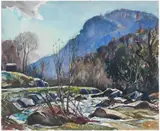 William Lester Stevens, Chimney Rock Mountain, NC