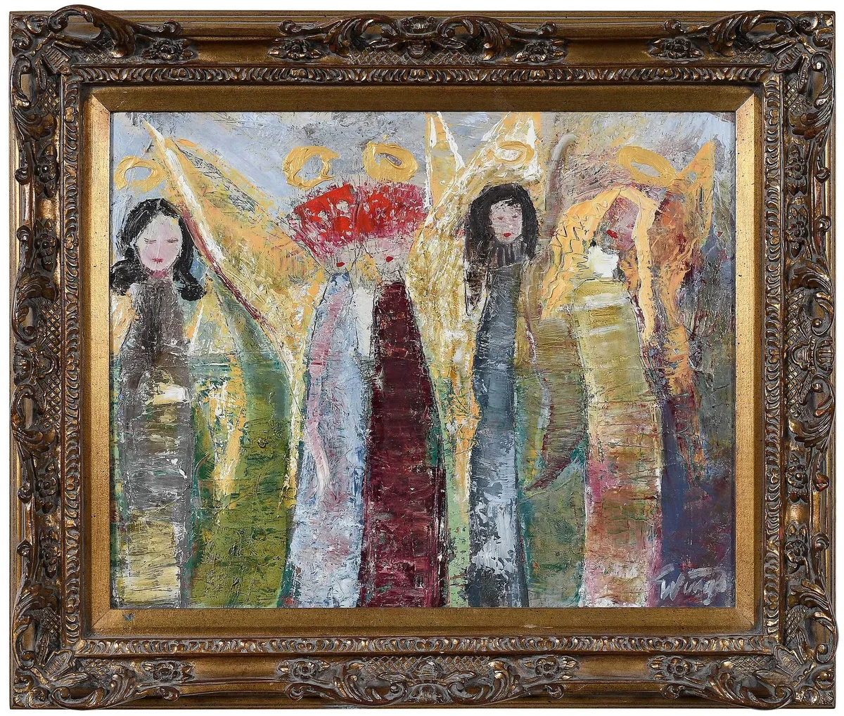 Debbie Wingo, Reinforcements, oil on canvas