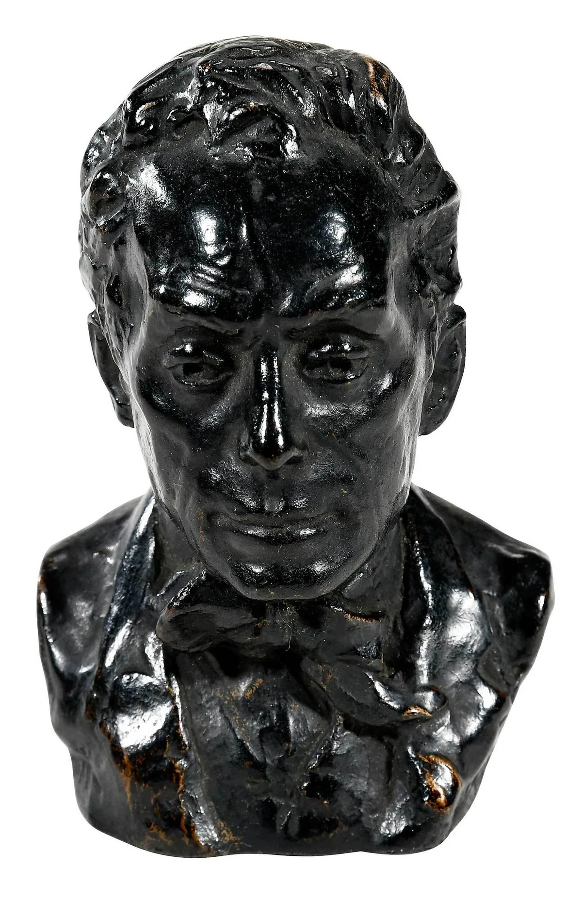 Malvina Cornell Hoffman Bronze Bust, Dr. Joseph Fraenkel (1867-1920), 1920, patinated bronze