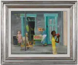 Aaron Bohrod, Italian Ice, New Orleans