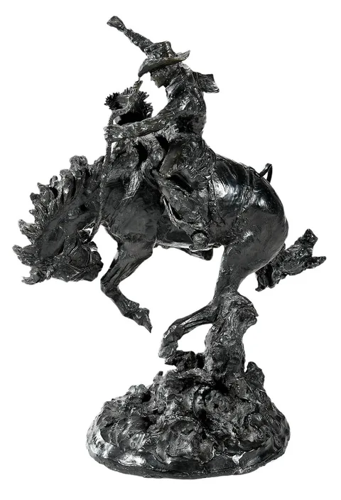 Robert Scriver, National Finals, 1972, patinated bronze