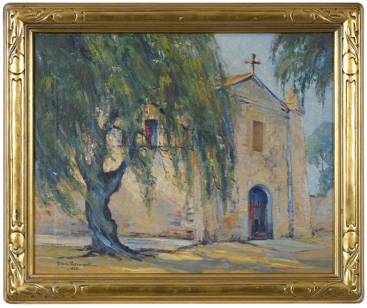 Joane Cromwell, San Gabriel ArcÃƒÂ¿ngel, 1929, oil on canvas