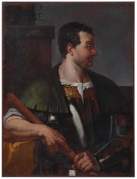 Titian, Emperor Otho, oil on canvas