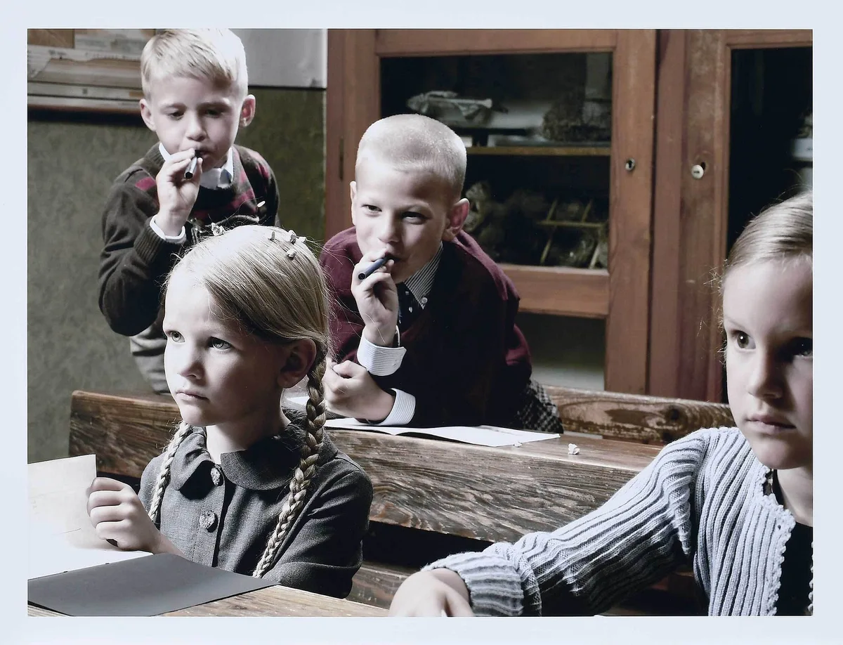 Achim Lippoth, Class of 1954 #4, 2006, chromogenic print