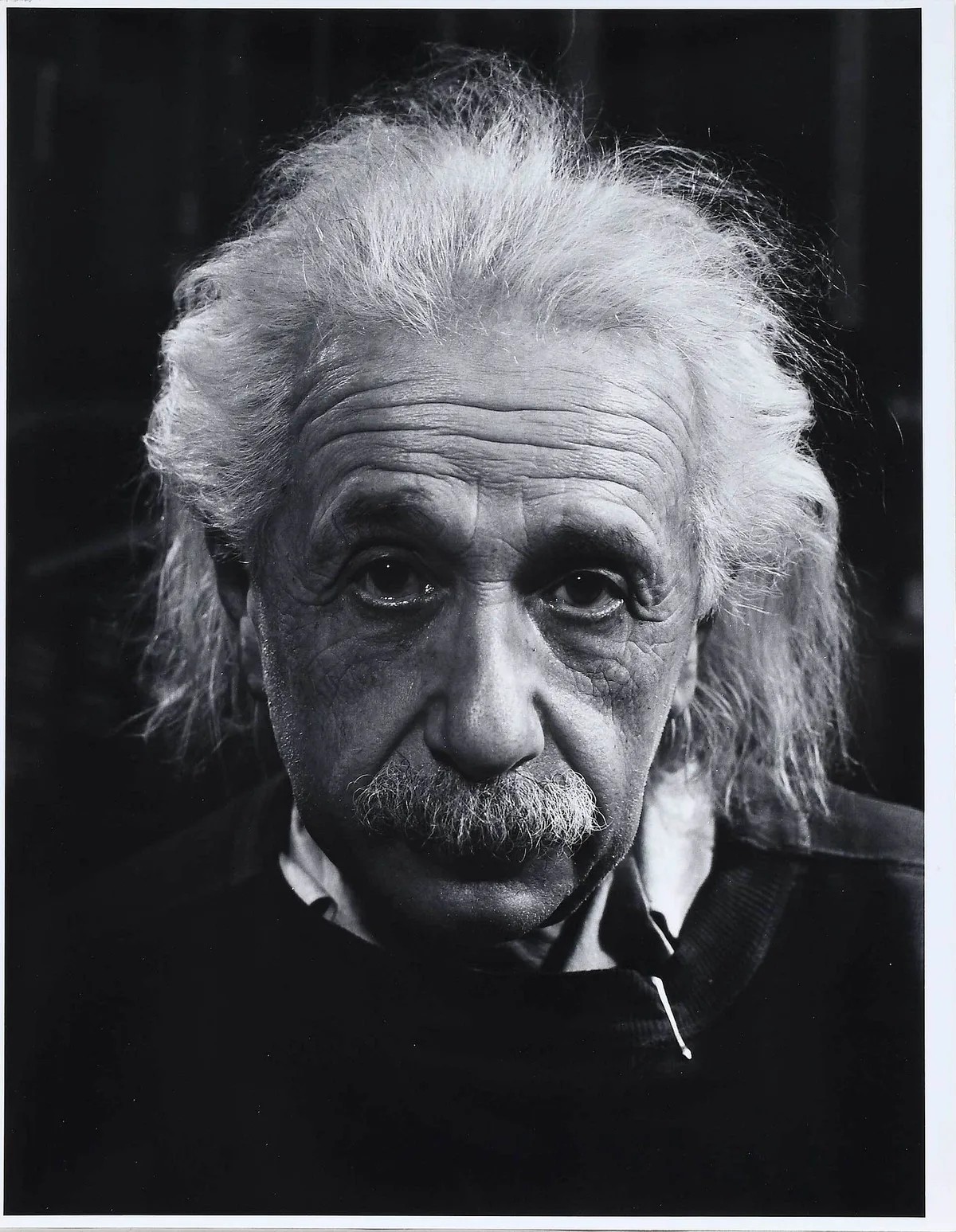 Einstein by Philippe Halsman, 1947, gelatin silver print, sold Oct 2022