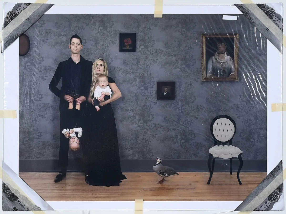American Gothic by Julie Blackmon, 2008, archival digital print, sold Oct 2022