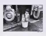 Elliott Erwitt, The Tiny Swimming Pool, Two Children