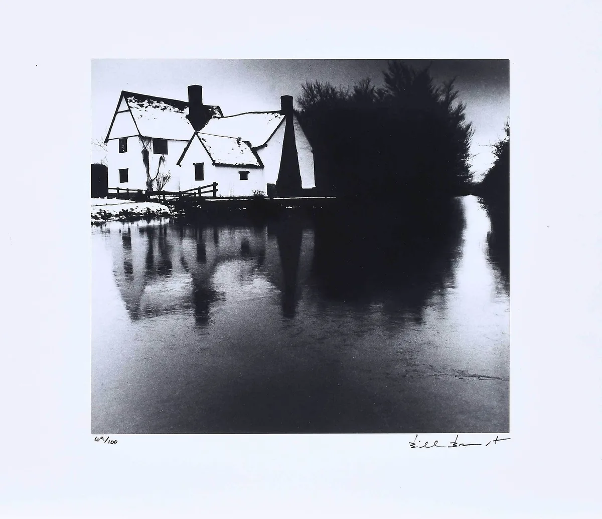 For John Constable by Bill Brandt, gelatin silver print, sold Oct 2022