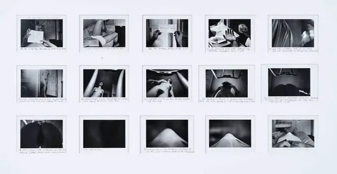 Duane Stephen Michals, Take One and See Mt. Fujiyama, 1975, gelatin silver prints