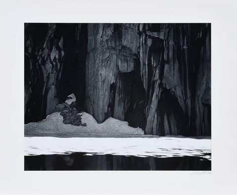 Ansel Adams, Frozen Lake and Cliffs, Kaweah Gap, 1932, gelatin silver print