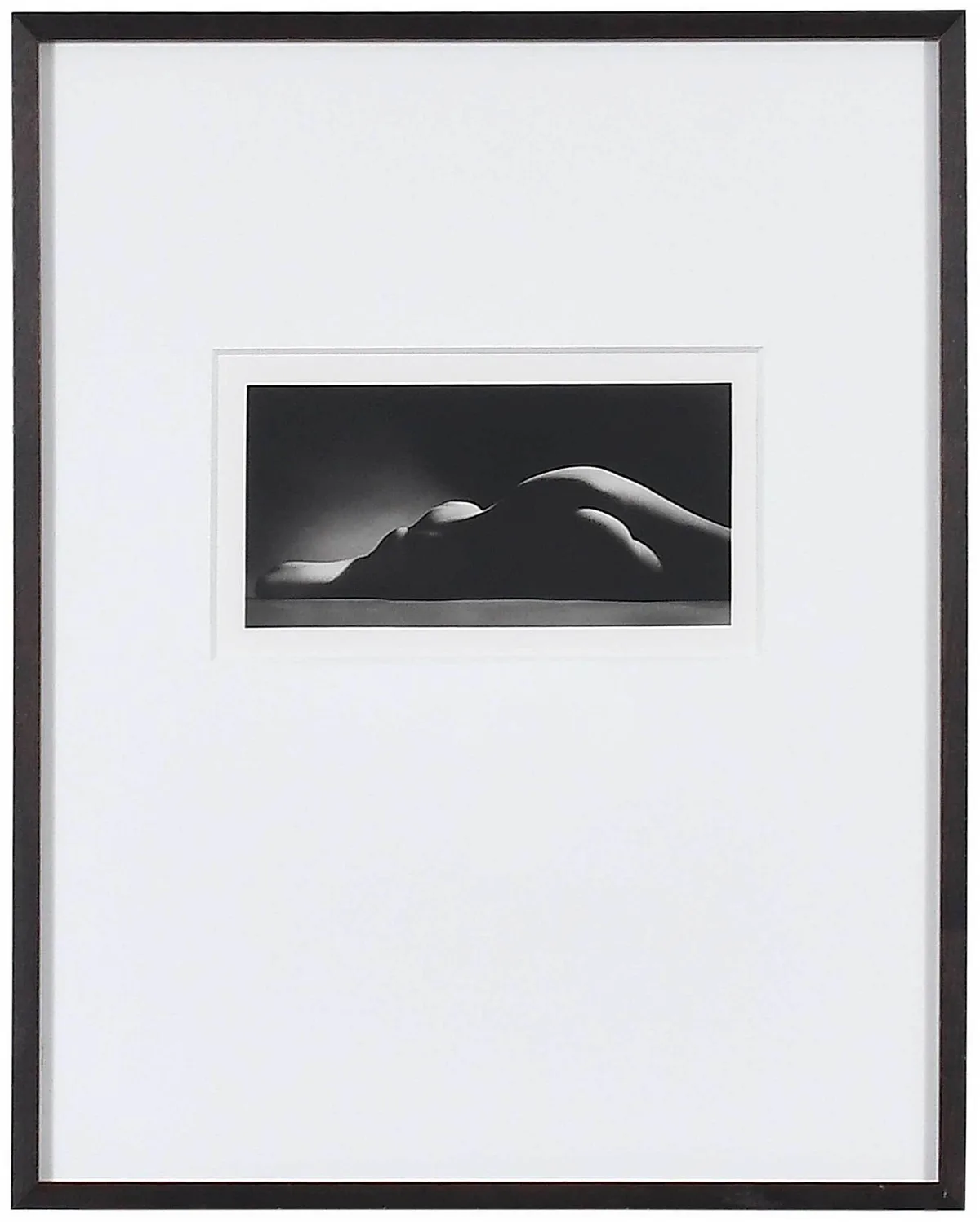 Sand Dune by Ruth Bernhard, 1967, platinum palladium print on paper, sold Oct 2022