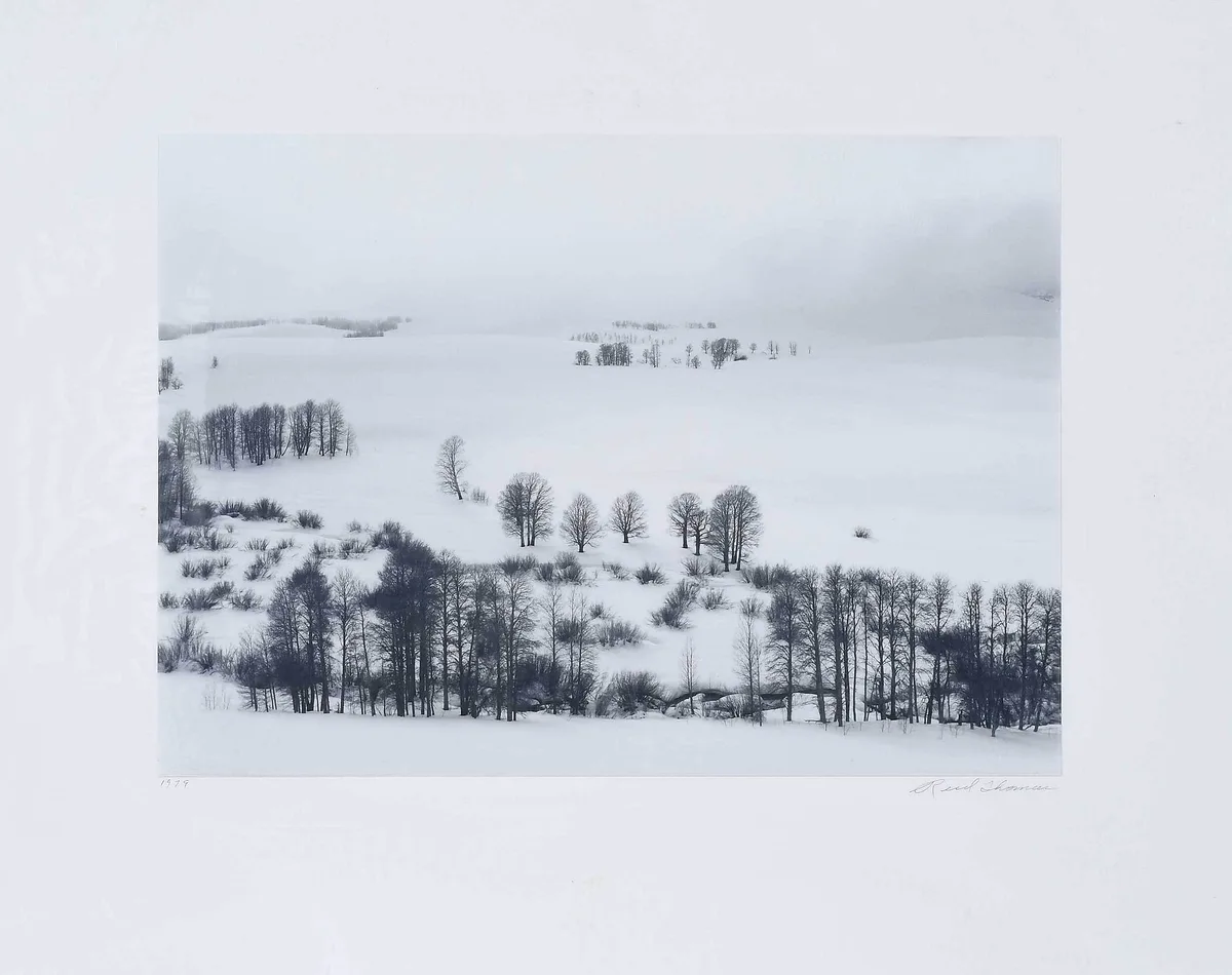Reed Thomas, Snowstorm, Conway Summit, 1979, gelatin silver print