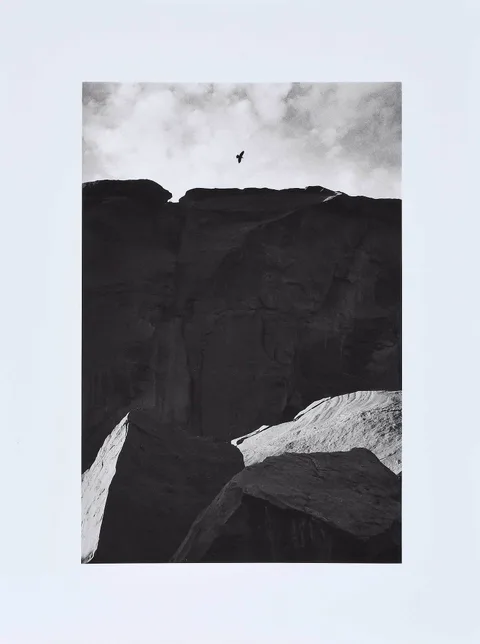 Bernard Plossu, Chaco Canyon, New Mexico, 1979, gelatin silver print