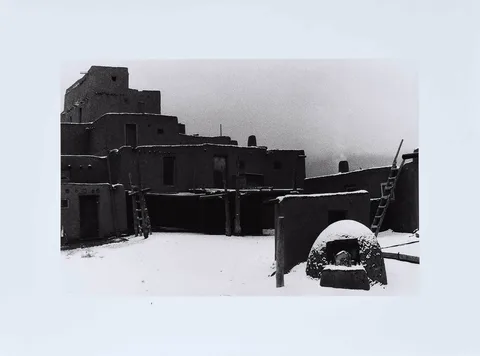 Bernard Plossu, Taos Pueblo, 1977, gelatin silver print
