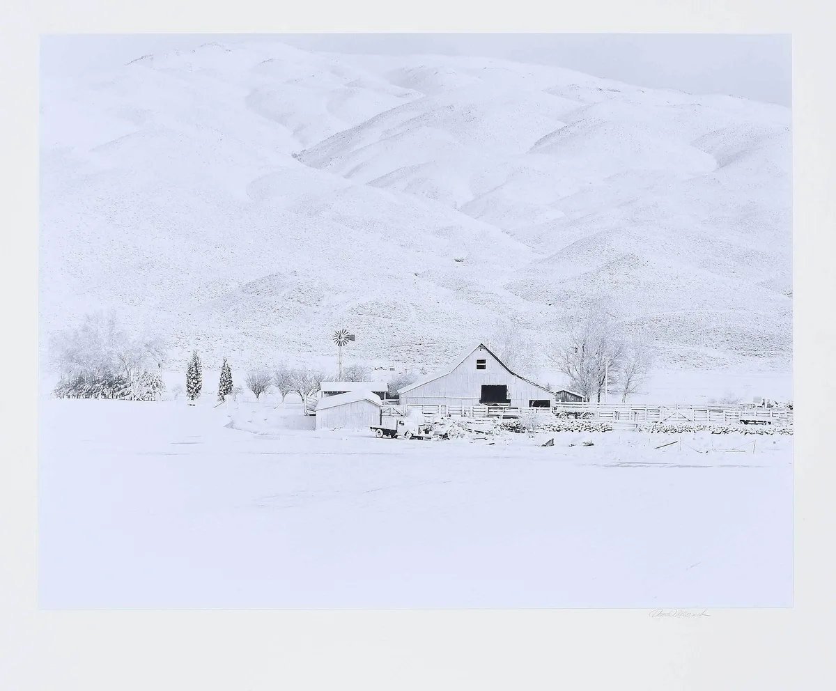 David Muench, Nevada Ranch, 1967, gelatin silver print