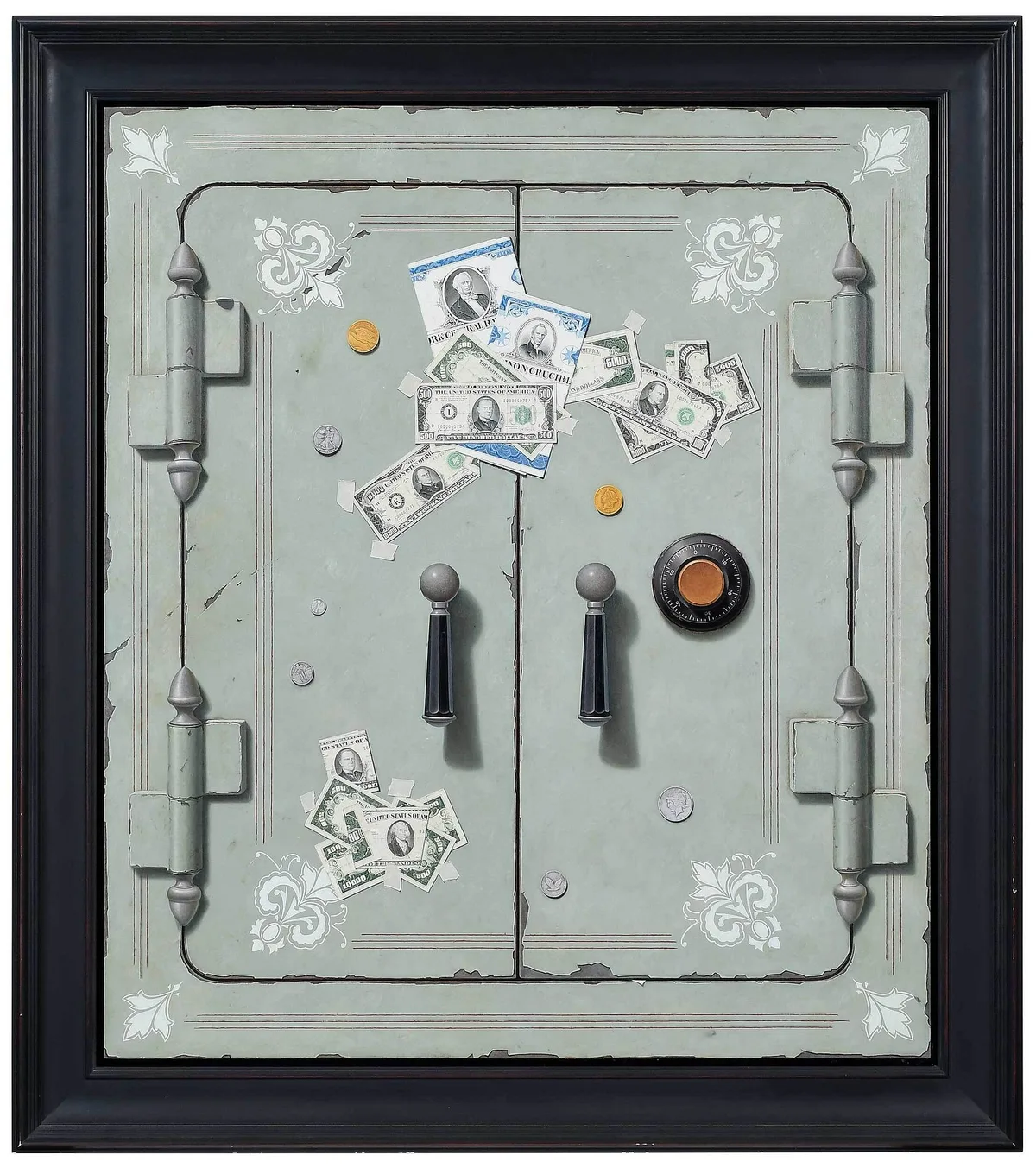 Michael Theise, The Boys are Safe, oil on board