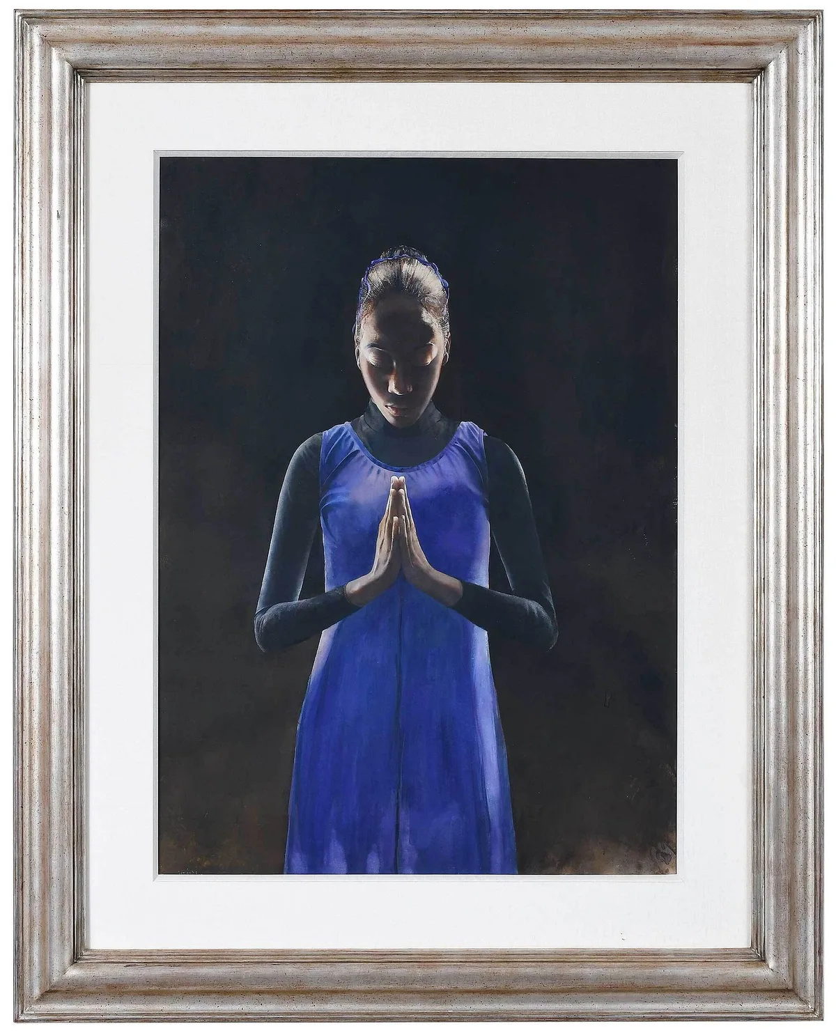 Stephen Scott Young, Faith, 2008, drybrush watercolor on Twinrocker handmade paper
