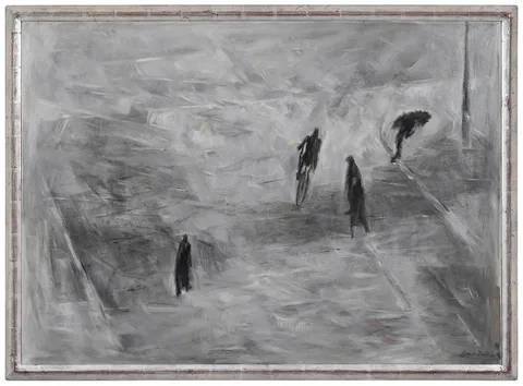 Padua by Lamar Dodd, oil on canvas, sold Sep 2022