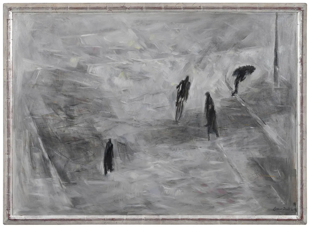 Padua by Lamar Dodd, oil on canvas, sold Sep 2022