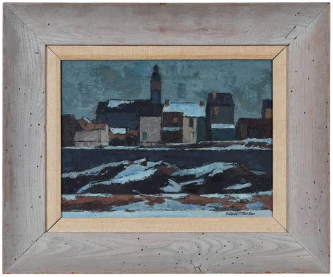 Antonio Martino, West Manayunk, oil on canvas