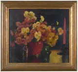 Chrysanthemums, Brunk Auctions 2022