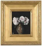 J. Alden Weir, Still Life with White Roses
