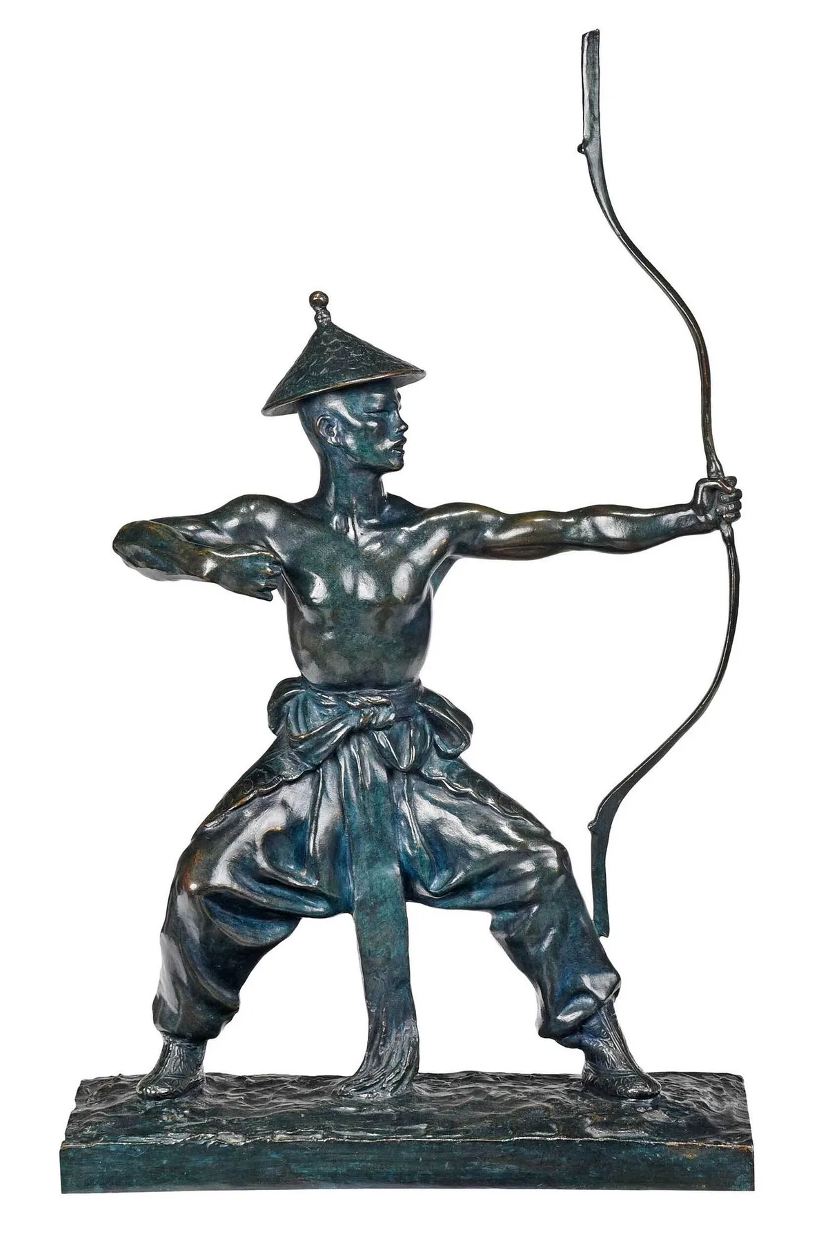Mongolian Dancer by Malvina Hoffman, 1930, patinated bronze, sold Sep 2022