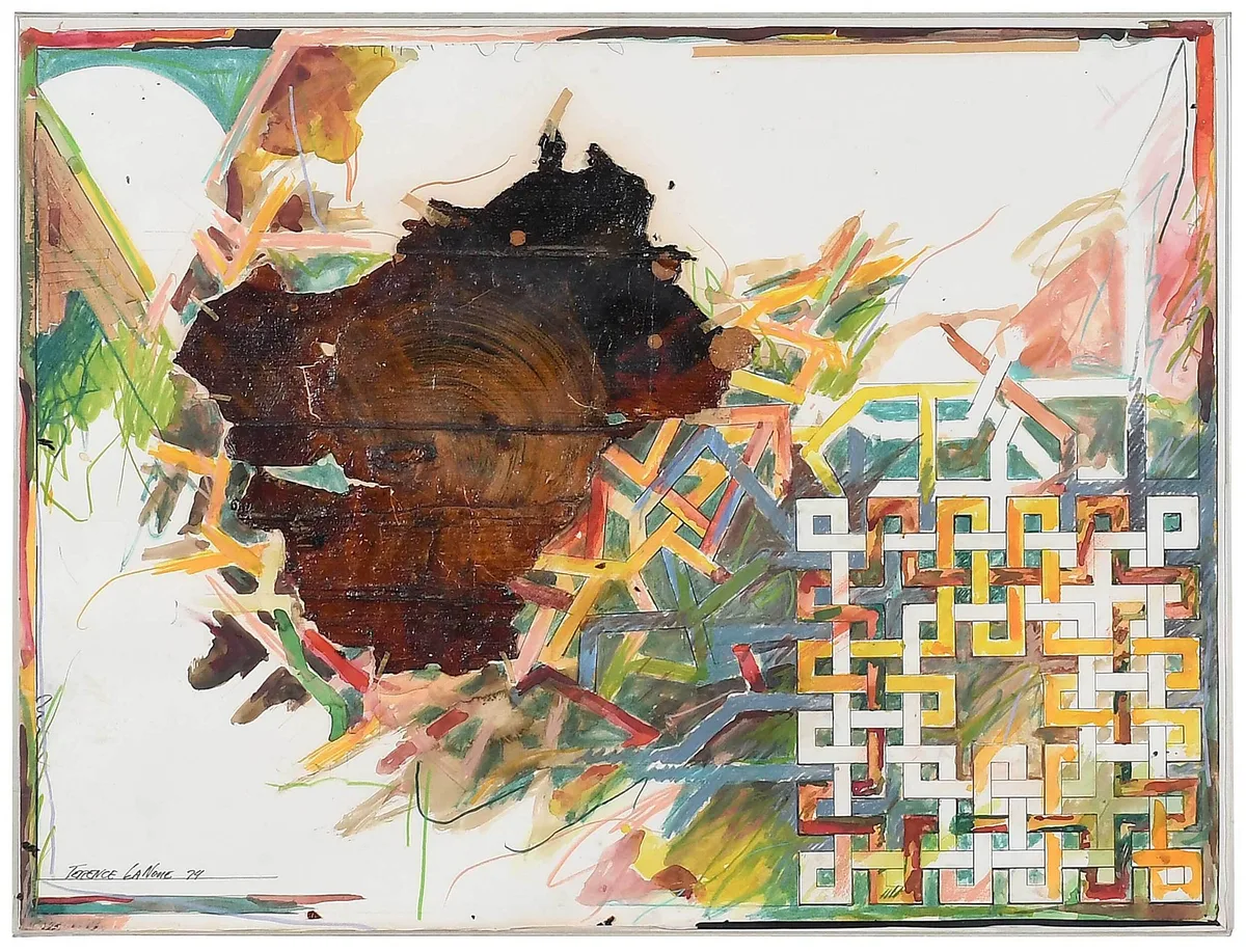 Terence David La Noue, Untitled, 1974, watercolor