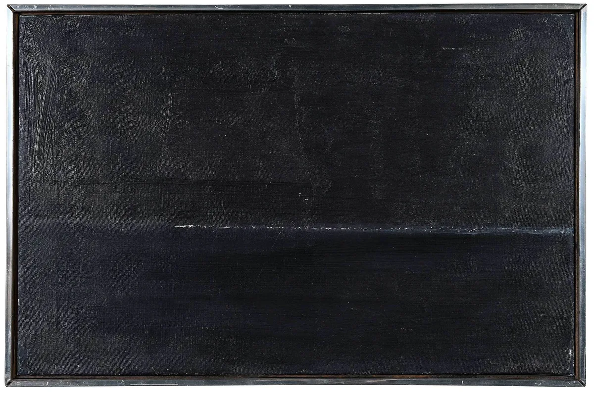 Horizon-Night by Lamar Dodd, 1965, oil on canvas, sold Jul 2022