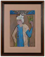 Henry Faulkner, Figure in Turban