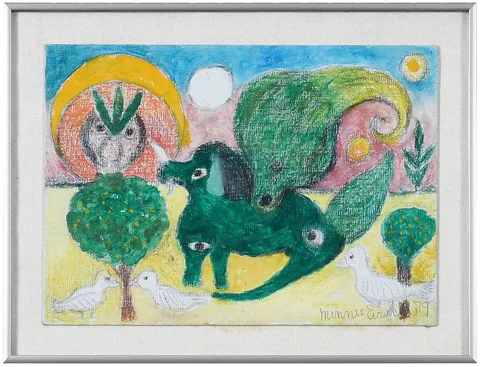 Minnie Jones Evans, Untitled, pencil
