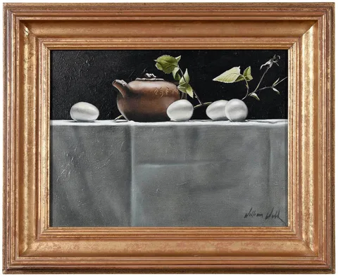 William Wolk, Terra Cotta, oil on canvas