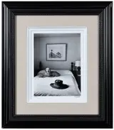 Alfred Eisenstaedt, Andrew Wyeth's Bed, Hat and Dog, Cushing, Maine