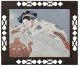 Paul Jacoulet, Fumees de Santal, Mandchoukuo, (Sandalwood Smoke, Manchuria)