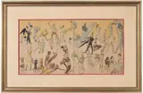 Circus Scene Vignettes, Brunk Auctions 2022