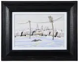 Charles E. Burchfield, Untitled-The Freight Train