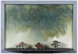 Japanese Landscape with Three Houses, Brunk Auctions 2022